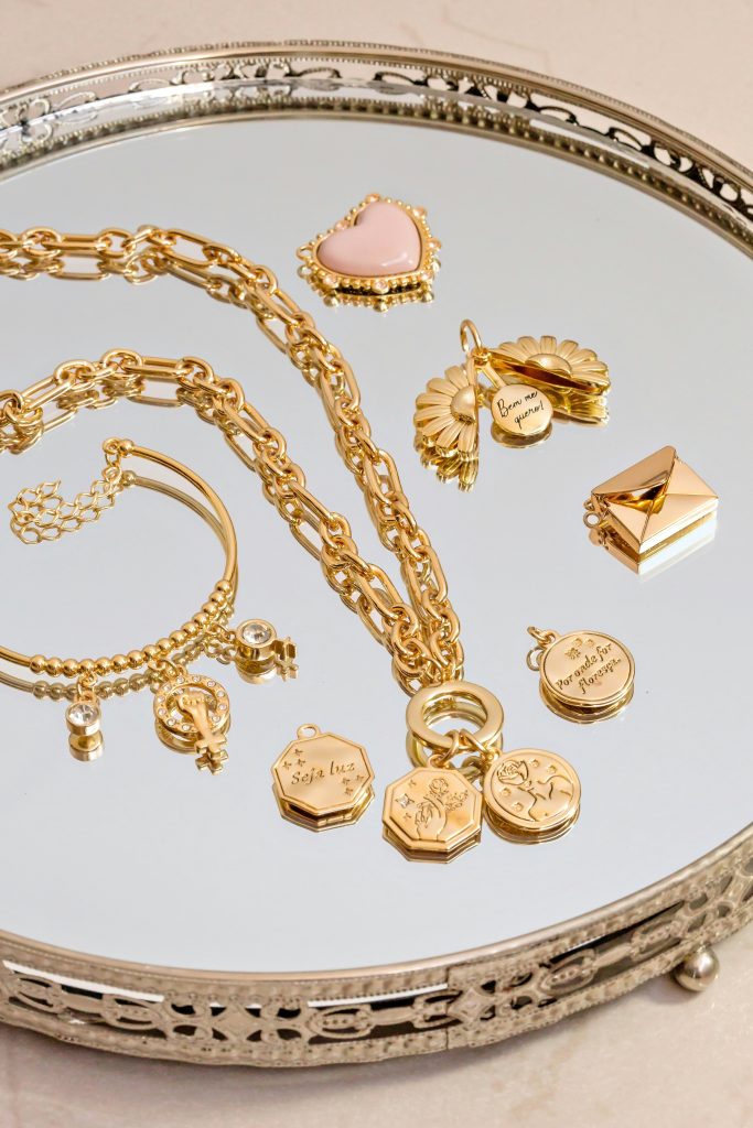 Gold Bead Bracelet Stacks