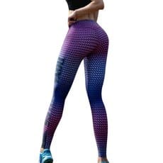 TOTOKA Women Anti-Cellulite Compression Slim Leggings Gym Running Yoga Sport Pants