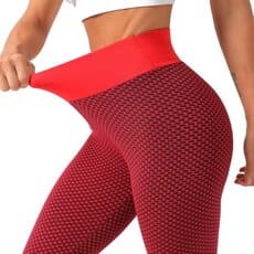 Women’s Yoga Pants Scrunch Butt Lifting Workout Leggings High Waist Textured Anti Cellulite Tummy Control Leggings