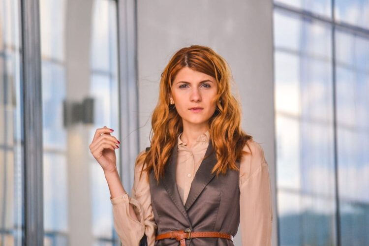 beautiful business woman