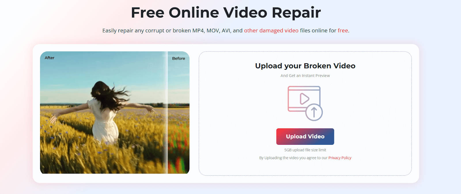 Fix Blurry or Damaged Videos